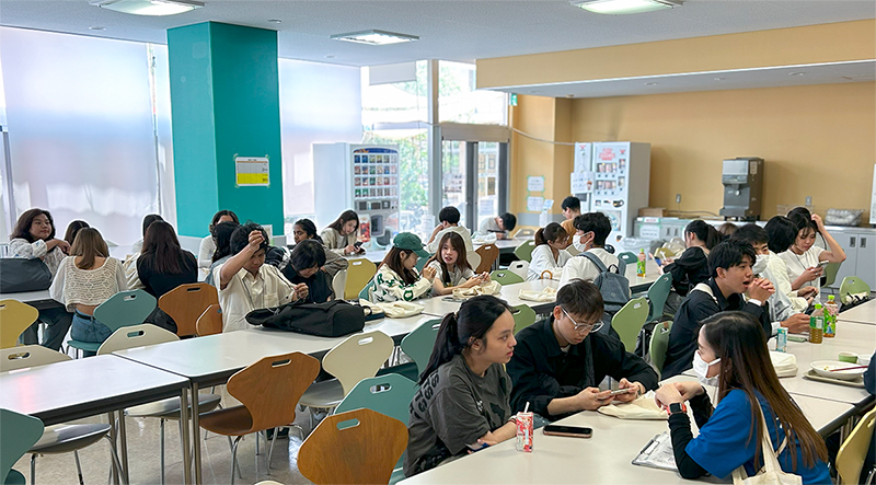 学食ランチ体験