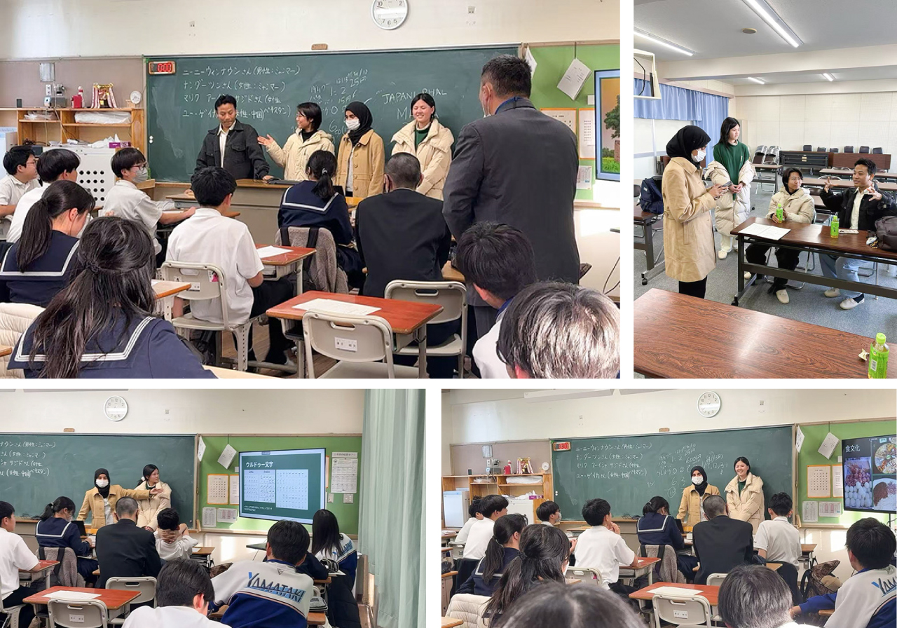 学生による自国紹介プレゼンテーション